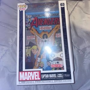 Captain Marvel Monica Rambeau comic book cover funko pop 03 ITB